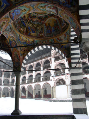 Rilský monastýr - ikony