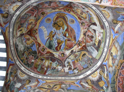 Rilský monastýr - ikony III