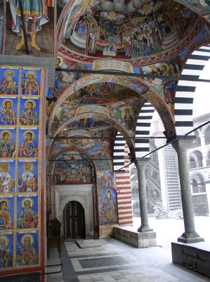 Rilský monastýr - ikony V