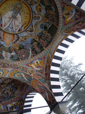 Rilský monastýr - ikony VI