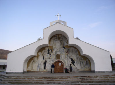 lázně - chrám Vanga
