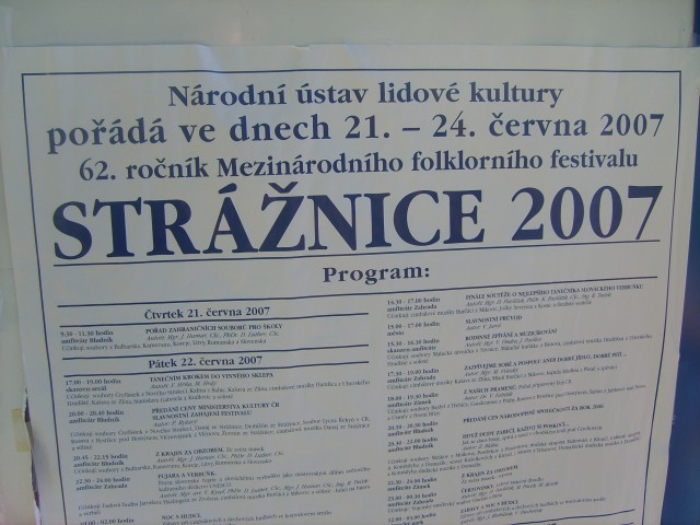 Jižní Morava na kole červenec 2007