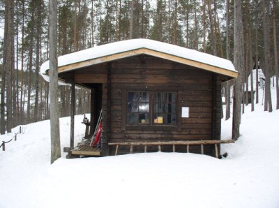 Sroubek na cestě zpět, Martin se propadl do zmrzlé řeky