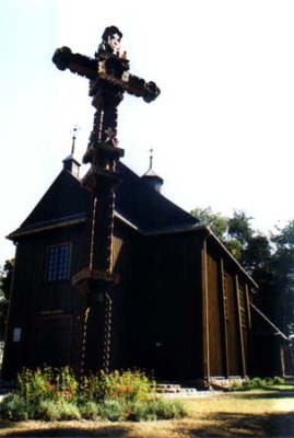 Aukštatija, dřevěná architektura na každím kroku, Litva