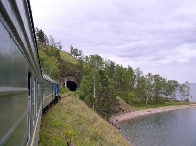 In the rail of Krugobajkalka
