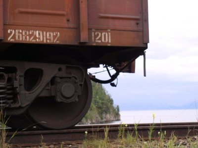Resting on the rails