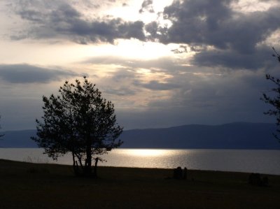 Sunset ab ove Small Bajkal I
