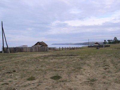 Small fishery on the shore, hard life in solitude