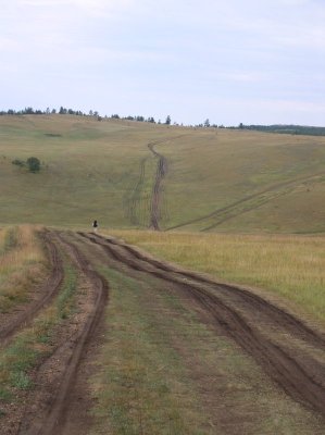 Main roads are well visible far in advance