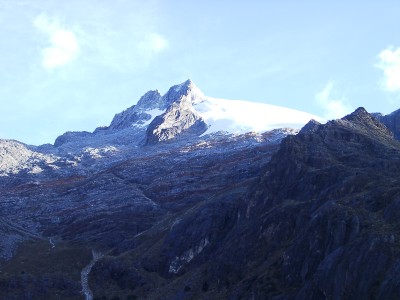 Pico Humboldt - our "Highest Peak", 4965m. we believed we will climb it and we did