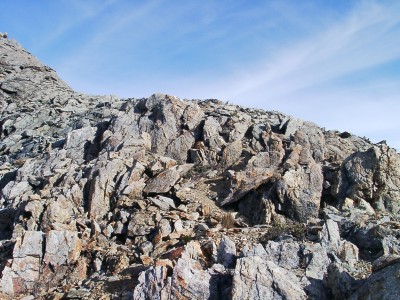 Rocks down the hill