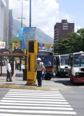 Altamira square - colonial policeman
